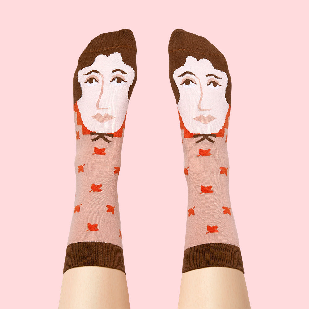 Gifts for Book Lovers- Funny Socks by ChattyFeet