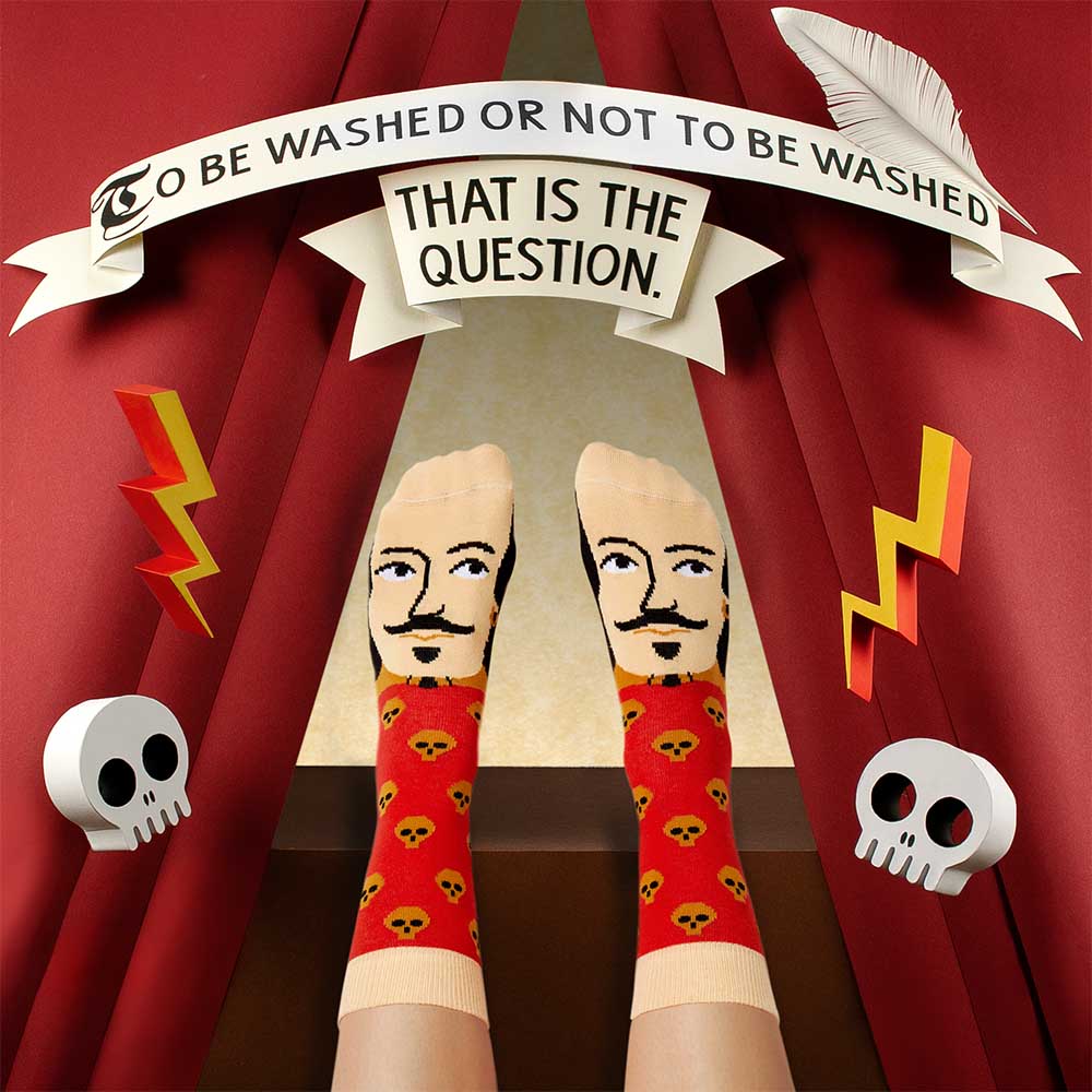 Funny Shakespeare Insult Classic Literature Book Socks